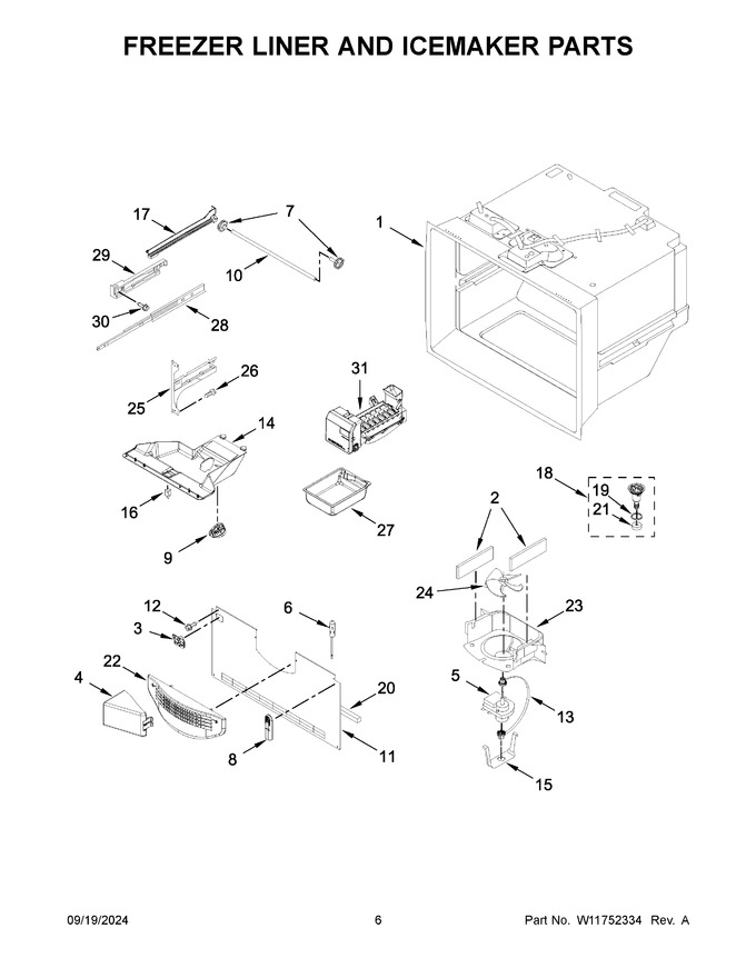 Diagram for WRFF3236RV00