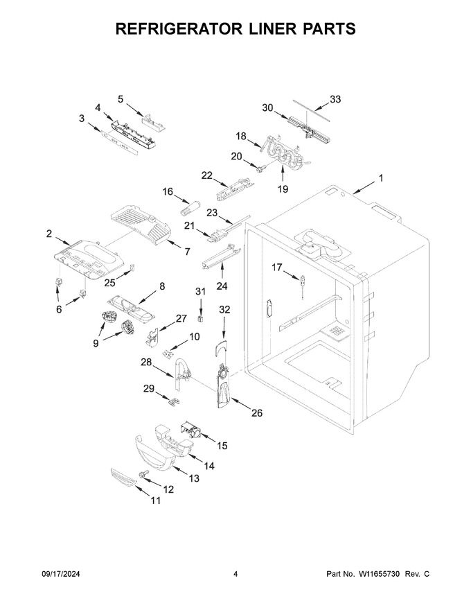 Diagram for WRF535SWHZ10
