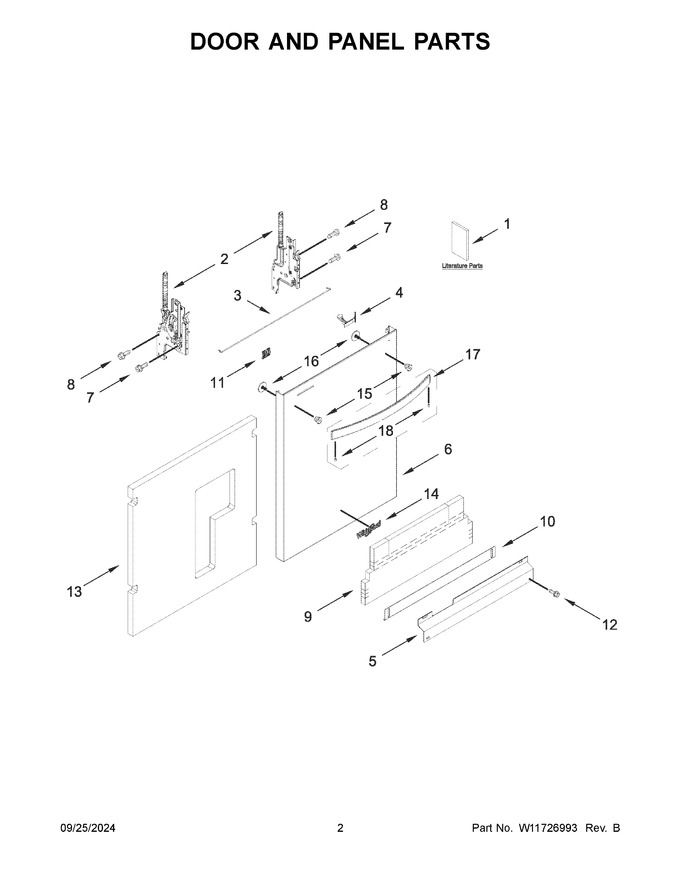 Diagram for WDT740SALZ3