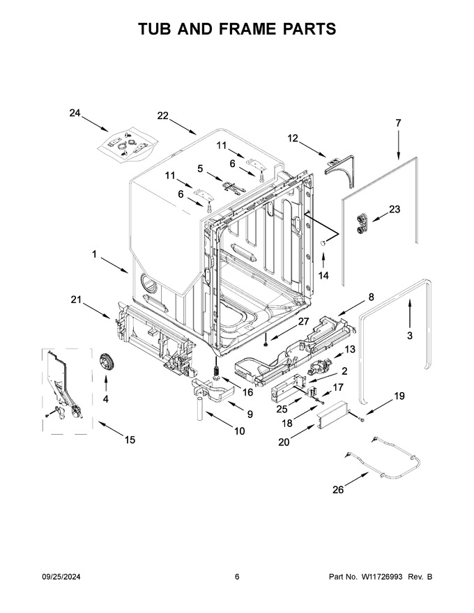 Diagram for WDT740SALZ3