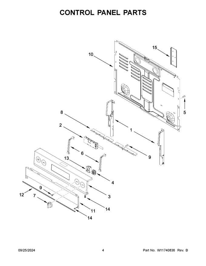 Diagram for YWFES5030RW0