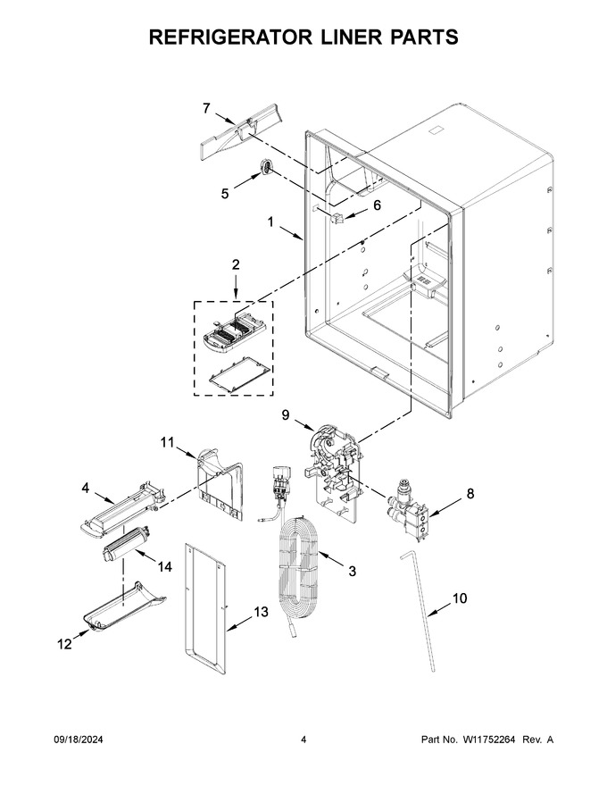 Diagram for WRMF3636RV00