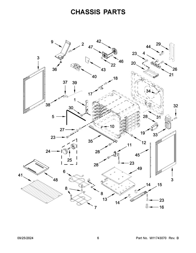 Diagram for WFES5030RW0