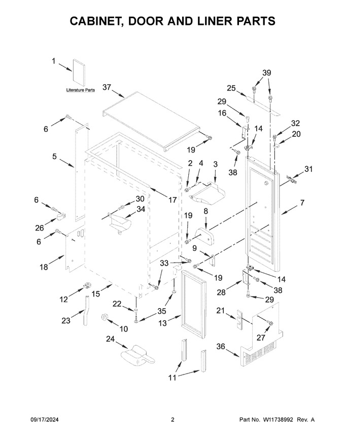 Diagram for WUI75X15HB02