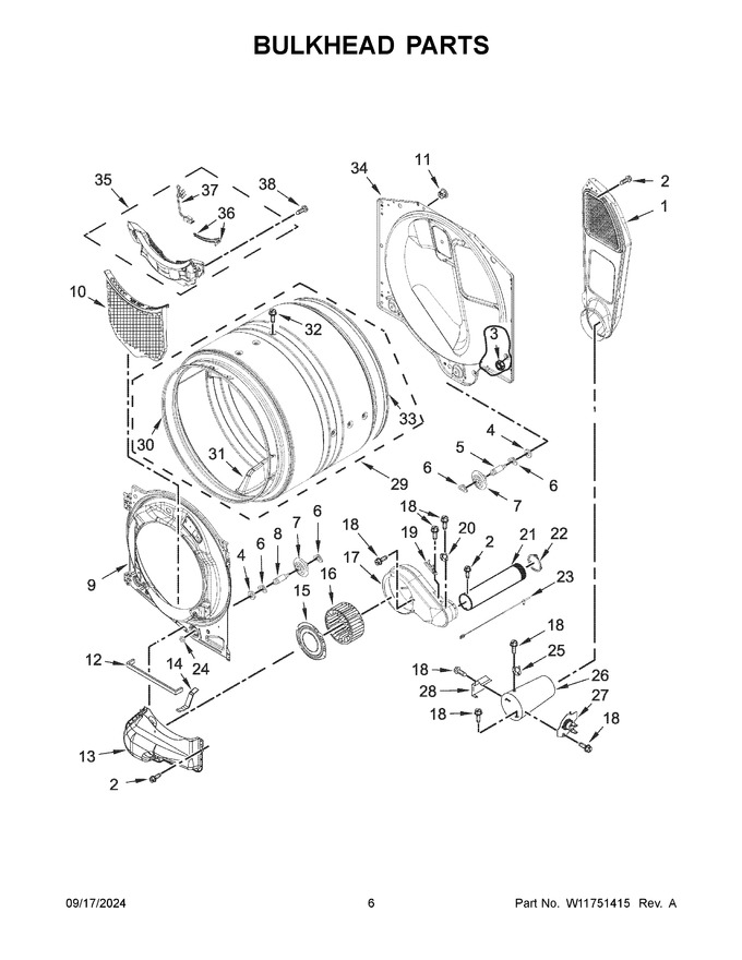 Diagram for WGD5220RW0