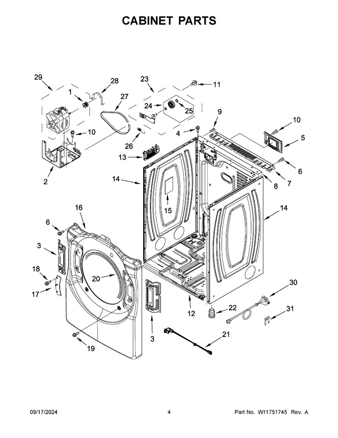 Diagram for YWED6720RR0