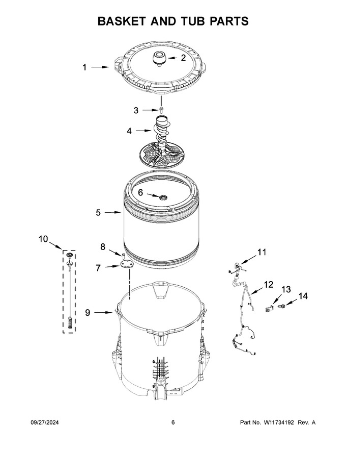 Diagram for MVW5435PW1