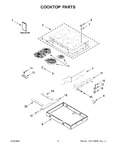 Diagram for 02 - Cooktop Parts