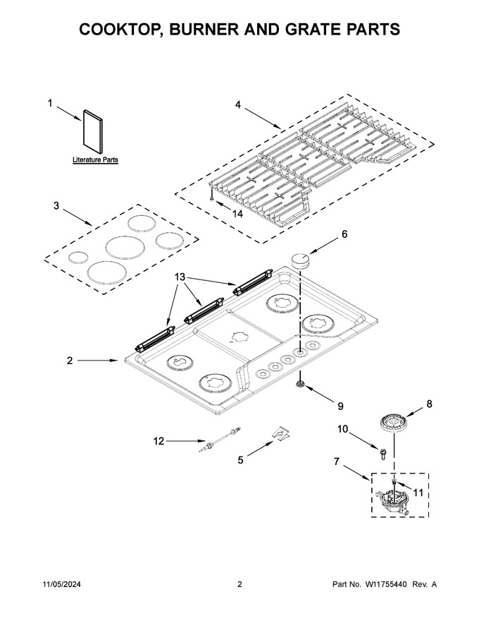 Diagram for WCGK7536PS01