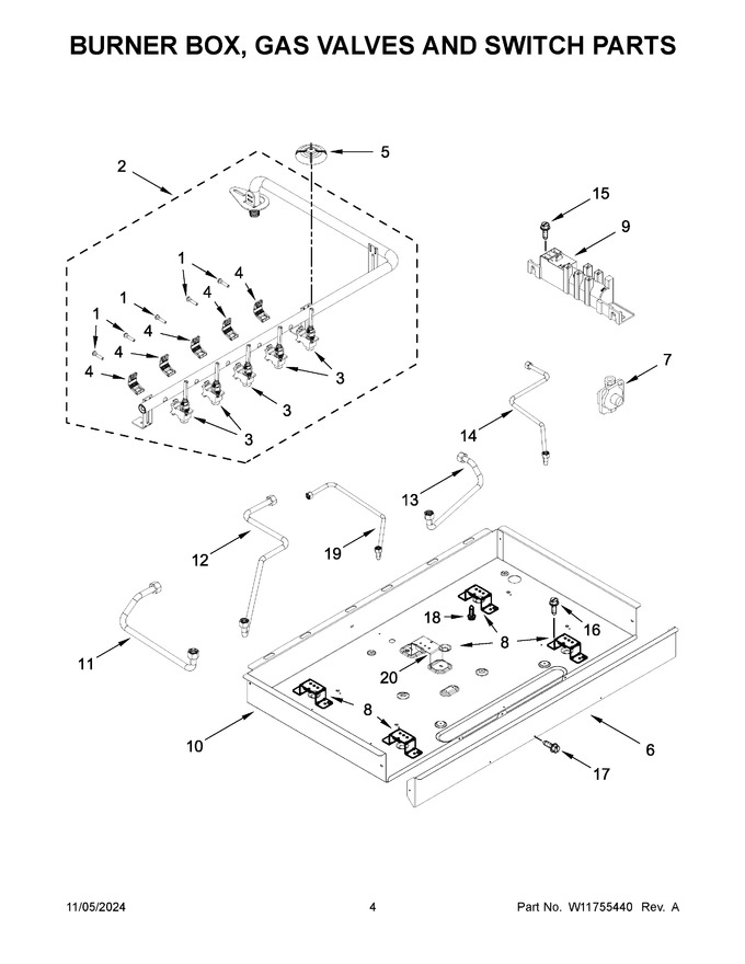Diagram for WCGK7536PS01