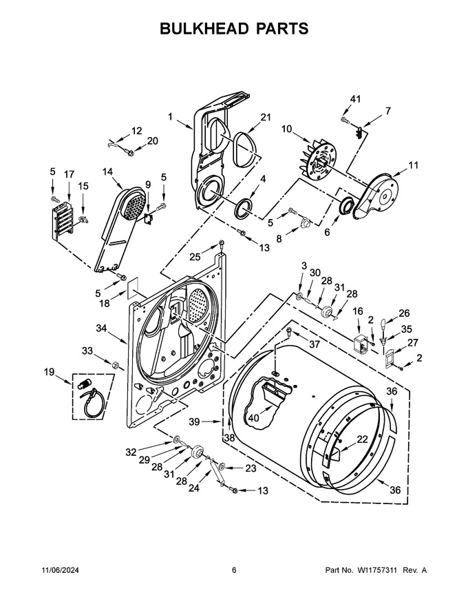 Diagram for CDEW7110RW0