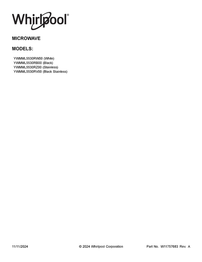 Diagram for YWMML5530RW00