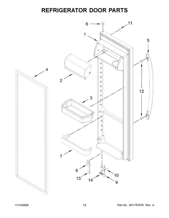Diagram for ASI2575GRW12
