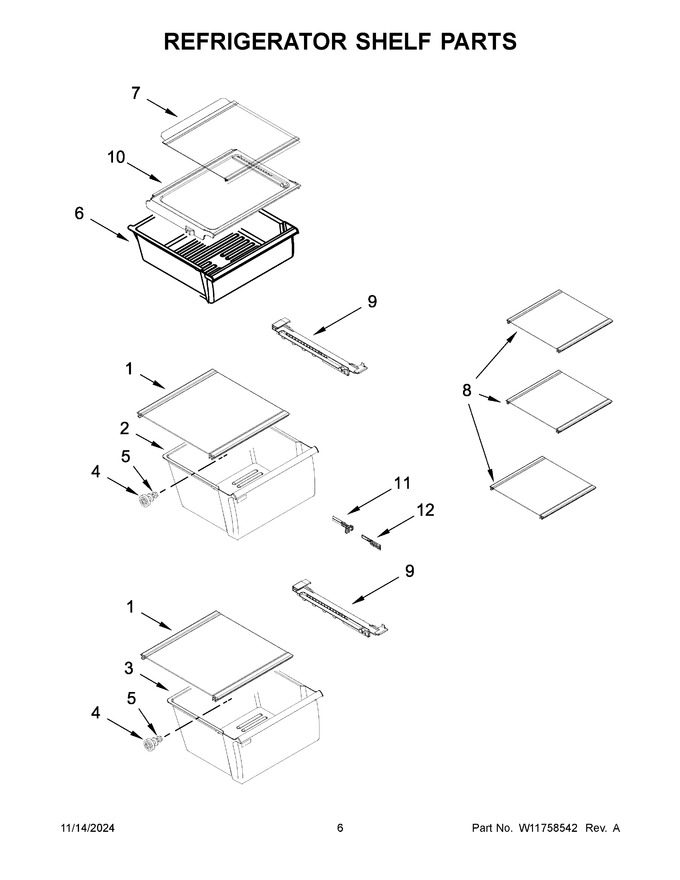 Diagram for WRS325SDHW11