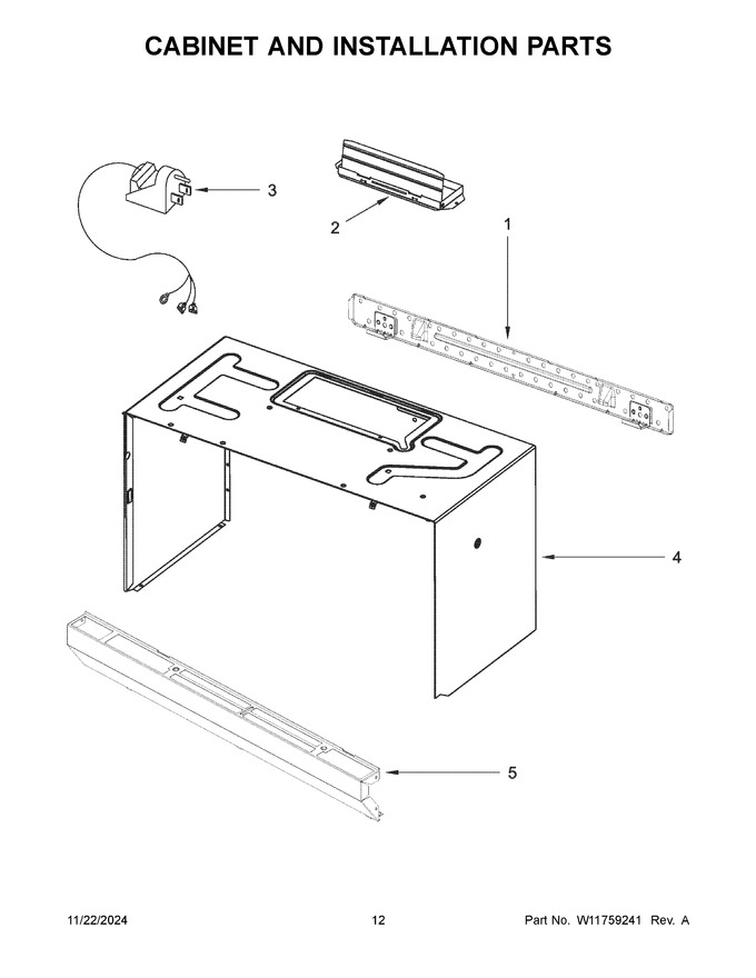 Diagram for WMH32519HT10