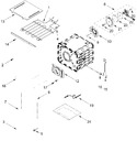 Diagram for Internal Oven Parts
