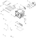 Diagram for Internal Oven Parts