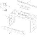 Diagram for Cabinet And Installation Parts