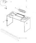 Diagram for Cabinet And Installation Parts