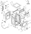 Diagram for Top And Cabinet Parts