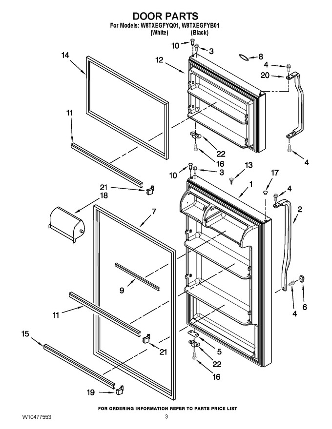Diagram for W8TXEGFYB01