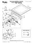 Diagram for 01 - Top And Console Parts