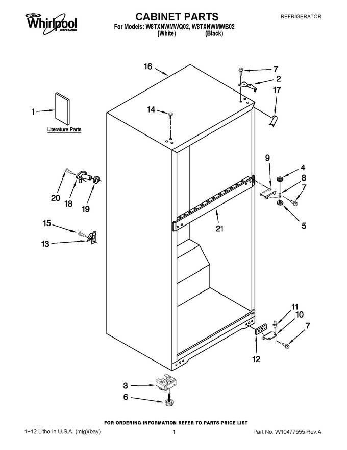 Diagram for W8TXNWMWB02