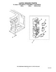 Diagram for 04 - Latch Board Parts