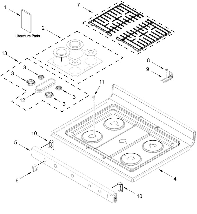 Diagram for CRGW3487RW0