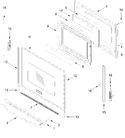 Diagram for Door Parts