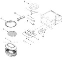 Diagram for Internal Microwave Parts