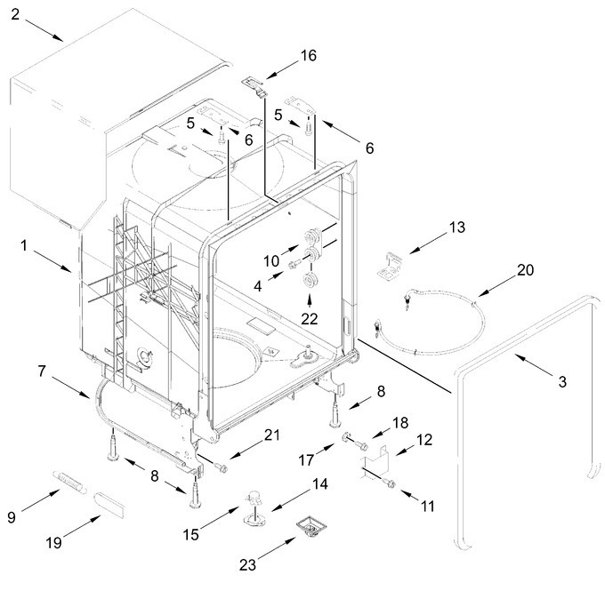 Diagram for ADFS2524RW0