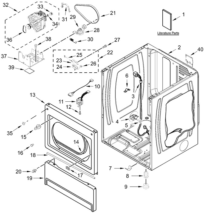 Diagram for MLE27PDFZW0
