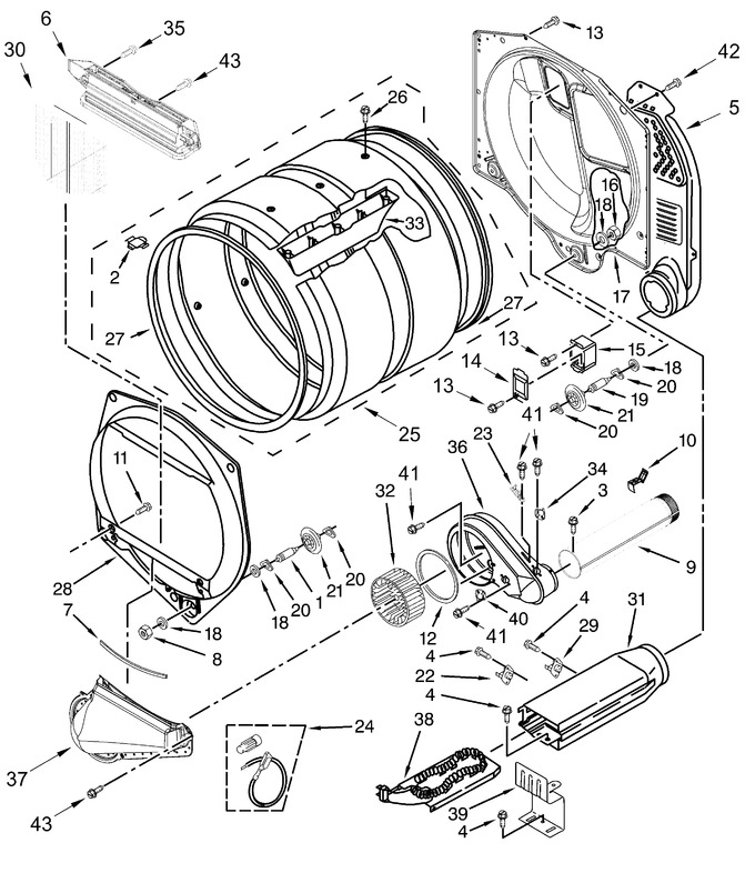 Diagram for MLE27PDFZW0
