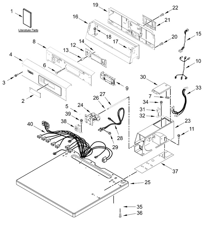 Diagram for MDE20PDFZW0