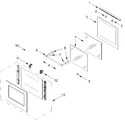 Diagram for Oven Door Parts