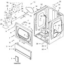 Diagram for Lower Cabinet And Front Panel Parts