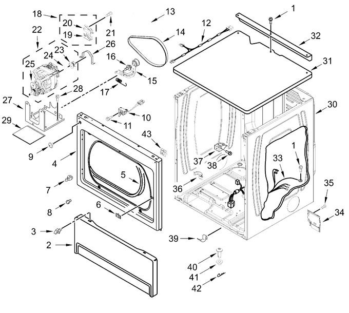 Diagram for MLE27PDFGW0
