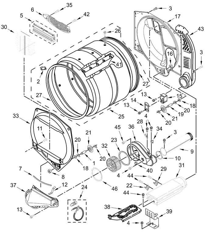 Diagram for MLE27PDFGW0