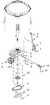 Diagram for Gearcase, Motor And Pump Parts