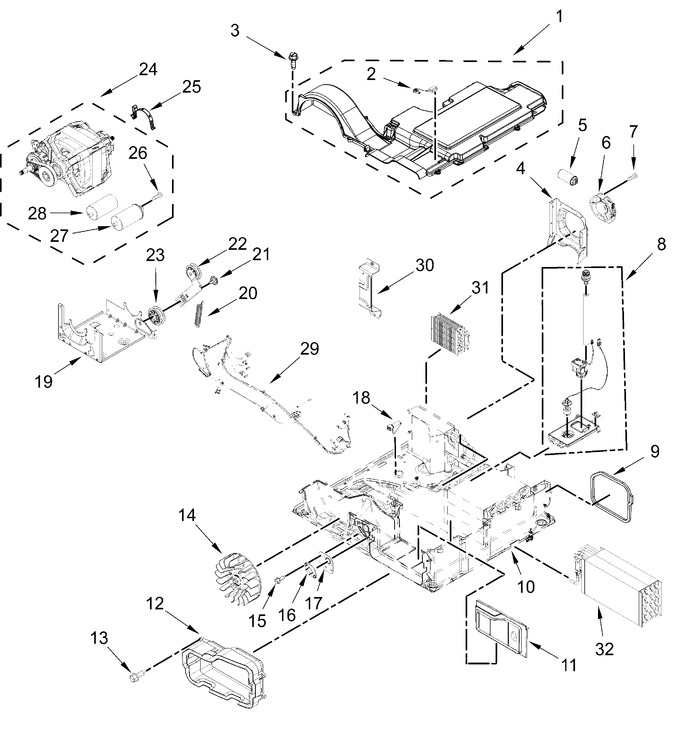 Diagram for YWHD560CHW2