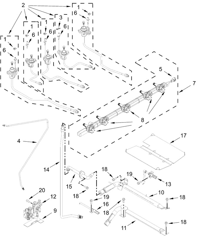 Diagram for WEG750H0HW7