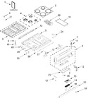 Diagram for Cooktop Parts