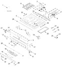 Diagram for Cooktop Parts