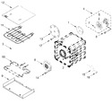 Diagram for Internal Oven Parts (18 In)