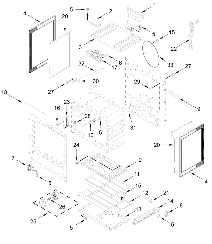 Diagram for CRGW3484RB0