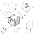 Diagram for Oven Parts (30 In)