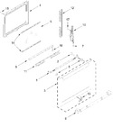 Diagram for Door Parts