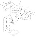 Diagram for Controls And Water Inlet Parts