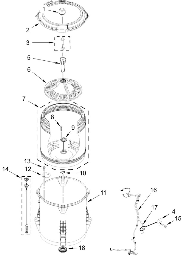 Diagram for MVW4005SW0